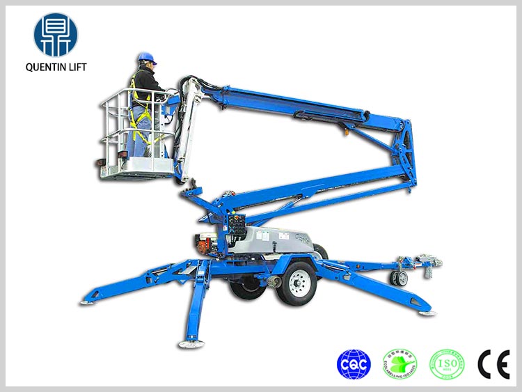 6 meters electric scissor lift platform used for aerial work