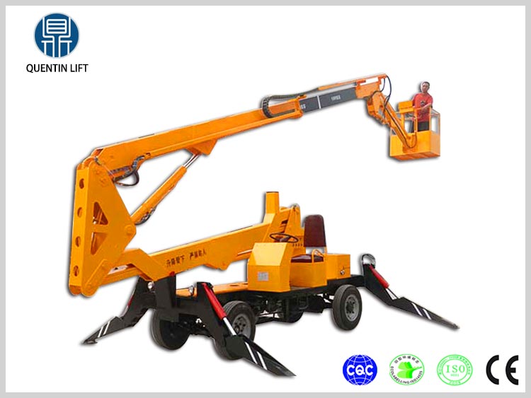 6 meters electric scissor lift platform used for aerial work