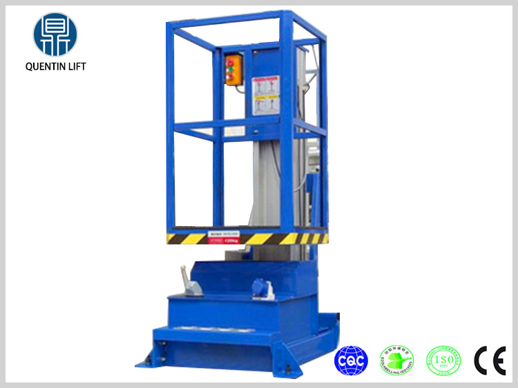 6 meters electric scissor lift platform used for aerial work