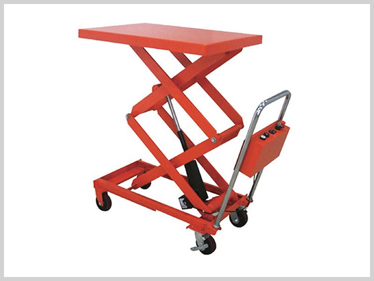 6 meters electric scissor lift platform used for aerial work