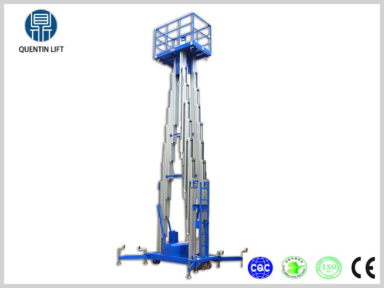 6 meters electric scissor lift platform used for aerial work