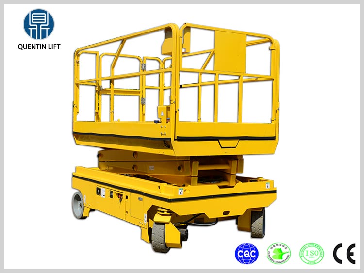 6 meters electric scissor lift platform used for aerial work