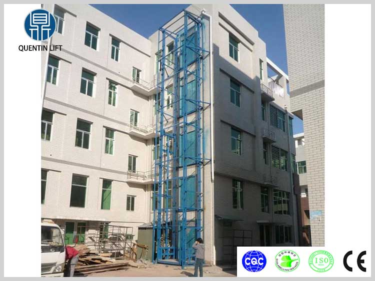 6 meters electric scissor lift platform used for aerial work