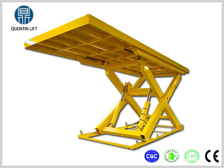 6 meters electric scissor lift platform used for aerial work