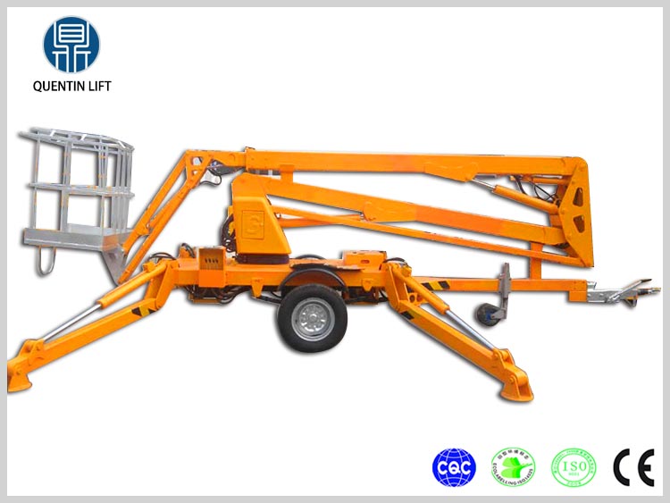 6 meters electric scissor lift platform used for aerial work