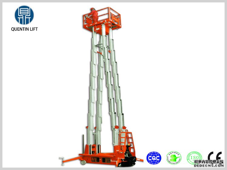 6 meters electric scissor lift platform used for aerial work