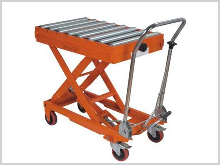 6 meters electric scissor lift platform used for aerial work