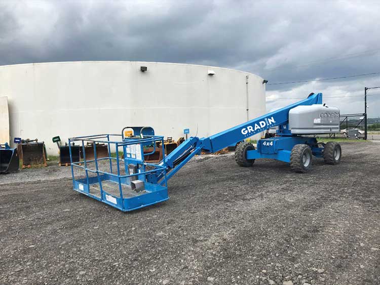 6 meters electric scissor lift platform used for aerial work