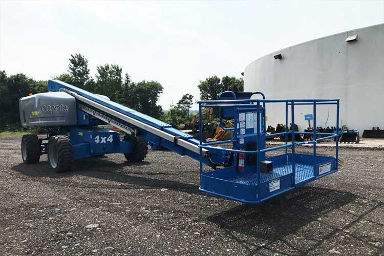 6 meters electric scissor lift platform used for aerial work