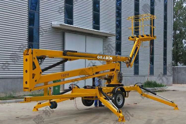 6 meters electric scissor lift platform used for aerial work