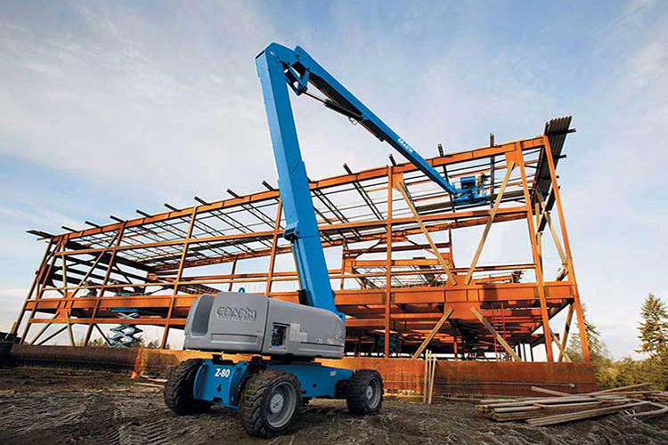 6 meters electric scissor lift platform used for aerial work