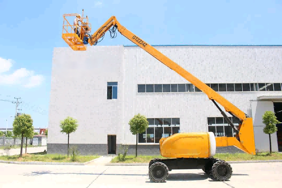 6 meters electric scissor lift platform used for aerial work