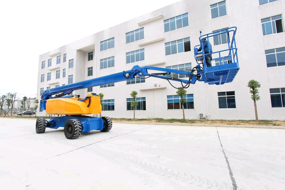 6 meters electric scissor lift platform used for aerial work