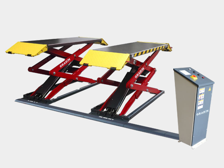 6 meters electric scissor lift platform used for aerial work