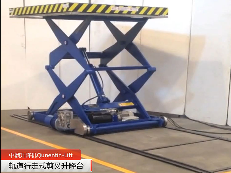 6 meters electric scissor lift platform used for aerial work